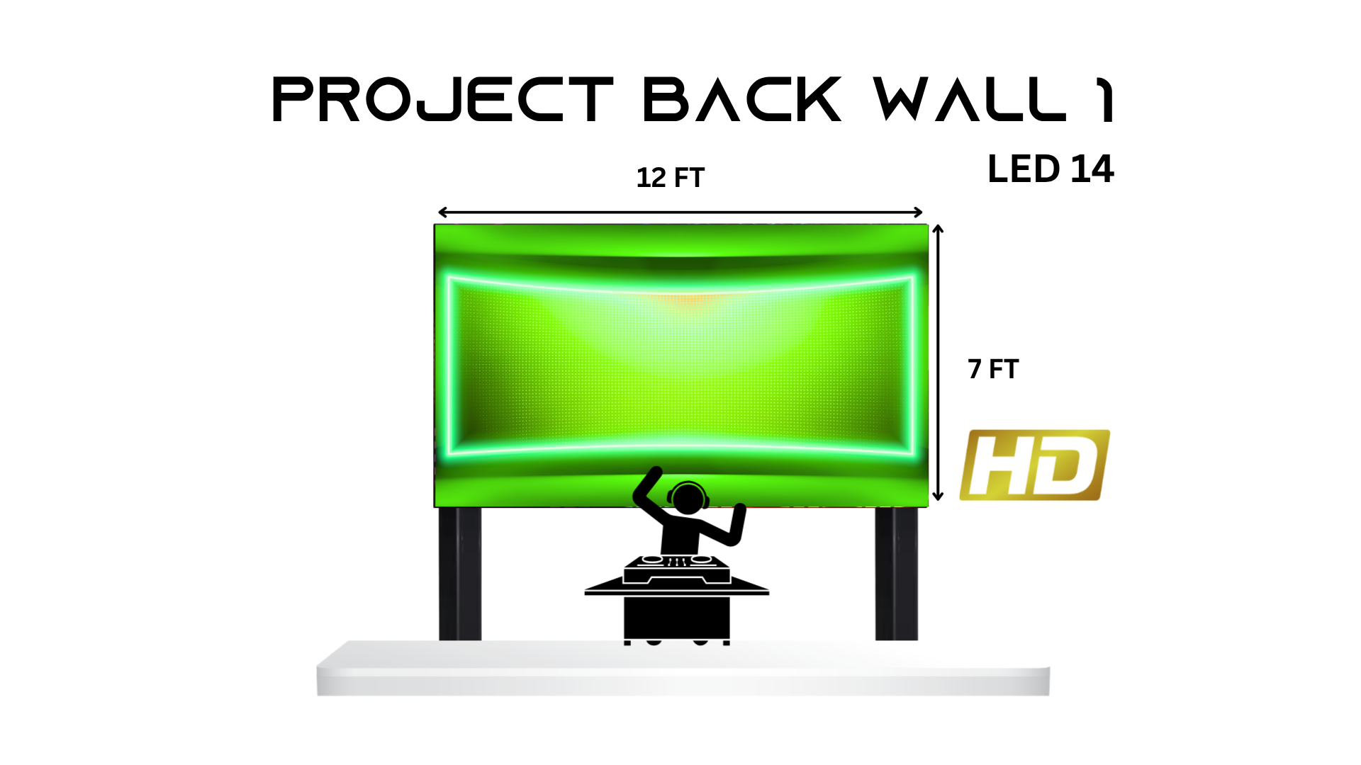 Project Back Wall 1 – LED 14