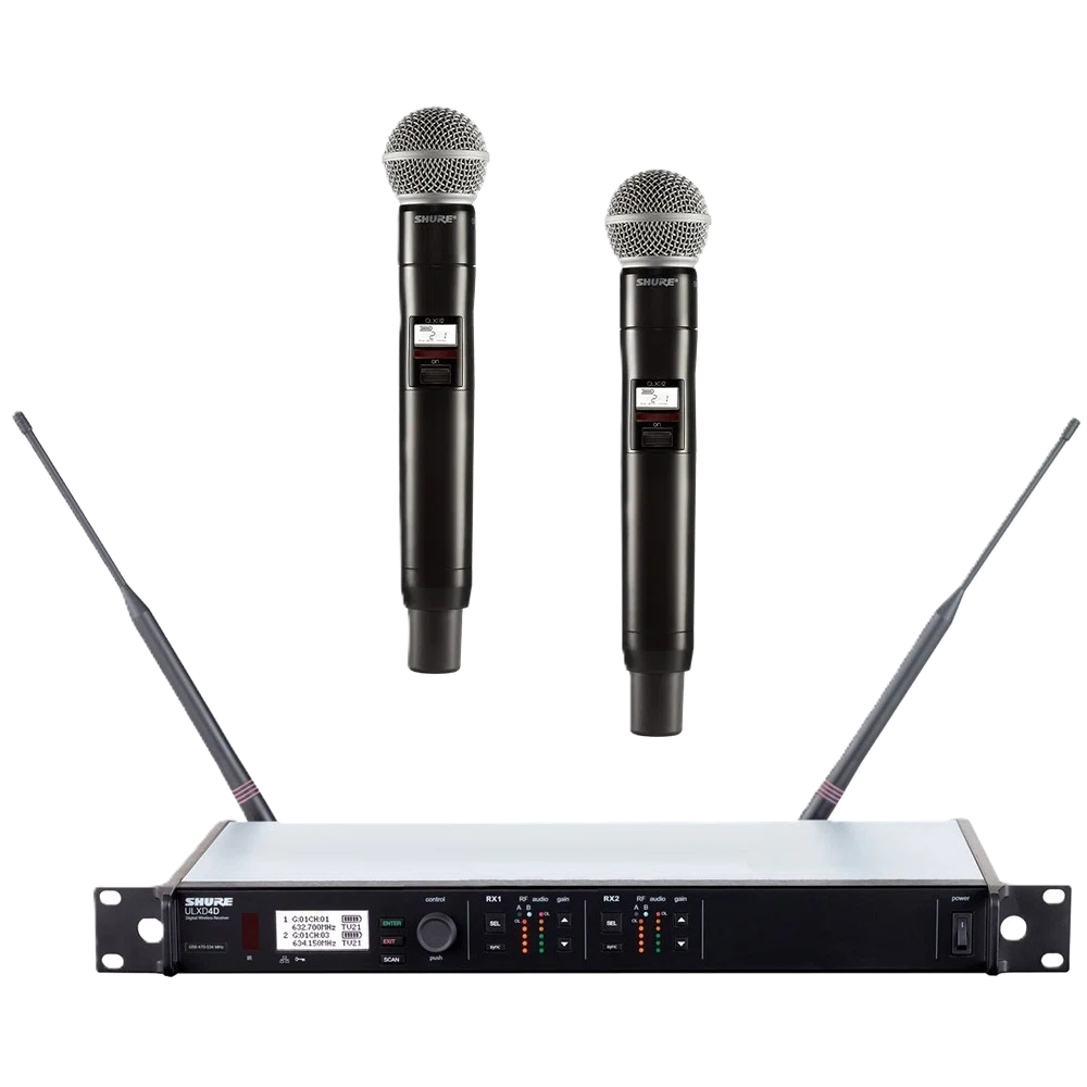 Shure ULXD4D-GV Dual Digital Wireless Receiver