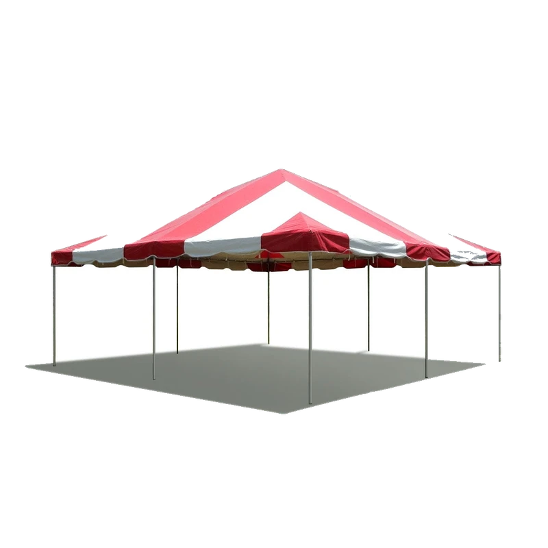 20'×20' Tent — Concrete Ballasts